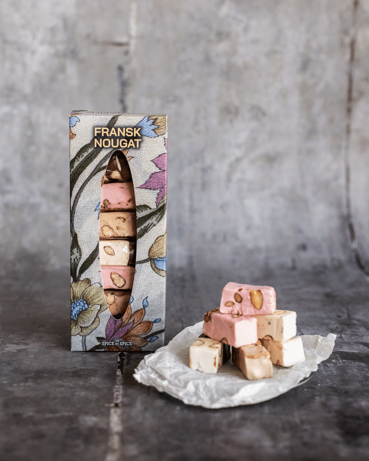 Fransk nougat, fransknougat med smag, spice by spice