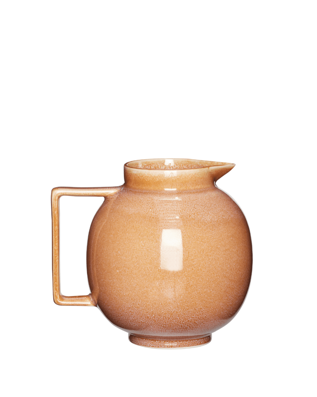 Keramik kande, Glaze, Brun, Hübsch